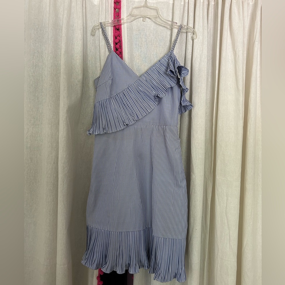 Blue Striped Pookie & Sebastian Dress